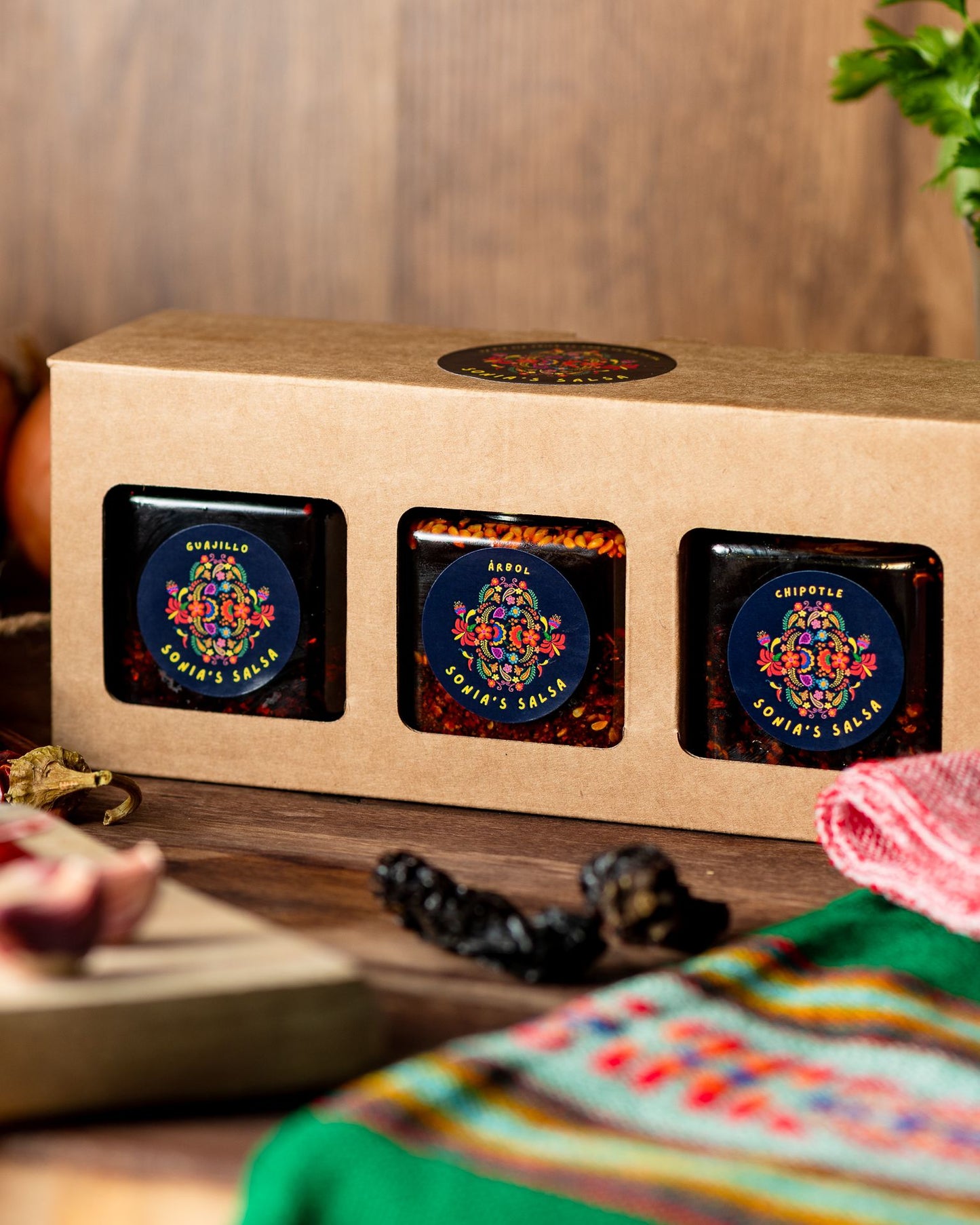 Salsa Macha Trio Collection + Gift Wrap